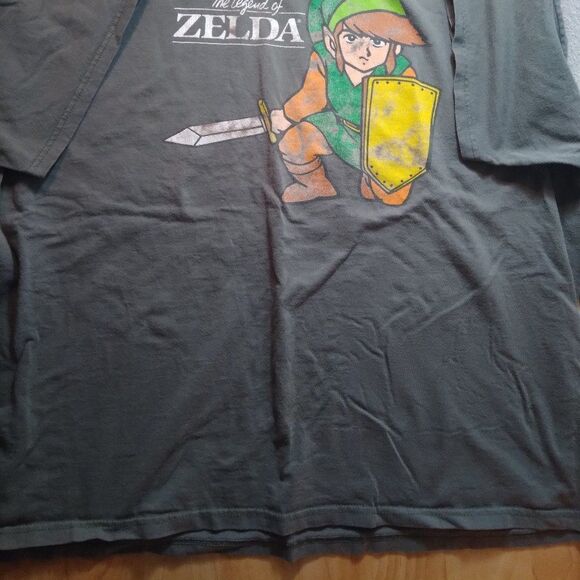Vintage Legend Of Zelda Nintendo Graphic T-Shirt - Picture 3 of 8